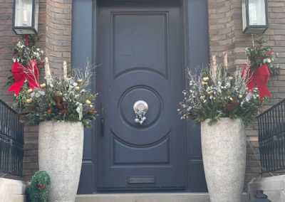 Picture of grand entrance with planters residential